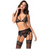 Obsessive Shibu BH- und Strumpfhalter-Set