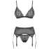 Obsessive Shibu BH- und Strumpfhalter-Set
