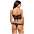 Obsessiver Alluria Teddy mit Geschnürtem Rücken