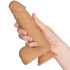 Willie City Luxe Realistischer Dildo 20 cm mit Saugnapf