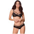Obsessive Set mit Schwarzem Spitzen-BH