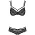 Obsessive Set mit Schwarzem Spitzen-BH