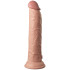 King Cock Elite Dual Density ferngesteuerter vibrierender Dildo 25 cm