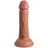 King Cock Elite Dual Density Silikondildo 18 cm mit Saugnapf