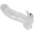 You2Toys Crystal Clear Penishülle mit Vibrierenden Hasenohren