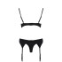Casmir Keith Set aus BH und Strumpfhaltern