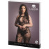 Le Désir Criss Cross Schrittfreier Spitzen-Catsuit Plus Size
