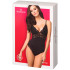 Obsessive Sinnlicher Spitzenbody Schwarz