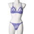 NORTIE Heather Very Peri BH and String Ouvert Set