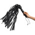 Mister B Impact Leder Flogger mit Holzgriff