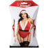 Dreamgirl North Pole Hottie Teddy-Set Plus Size