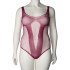 NORTIE Forest Acid Body in Bordeaux Plus Size