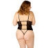 NORTIE Vilja Schrittfreier Spitzenbody Plus Size