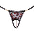 Cottelli Offener G-String mit Perlen