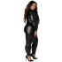 NORTIE Fetish Wetlook Schrittfreier Catsuit Plus Size
