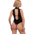 Abierta Fina Schwarzer Neckholder Body