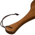 Black Label Bullseye Spanking Paddle aus Holz