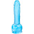 baseks Glow in the Dark Blue Sky Dildo 20,5 cm