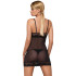 Obsessive Wonderia Schwarzes Negligee-Set