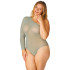 NORTIE Araceae One Sleeve Body Plus Size