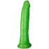 Realrock Glow in the Dark Slim Dildo mit Saugnapf 18 cm