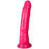 Realrock Glow in the Dark Slim Dildo mit Saugnapf 18 cm