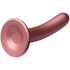 Ouch! Smooth G-Punkt Dildo aus Silikon 12 cm