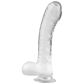 Lazy Buttcock Jelly Dildo Transparent