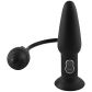 Malesation Aufblasbarer Analplug mit Vibrator