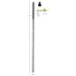 Sextreme Dip Stick Gerippter Dilator 8 mm