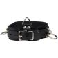 Spartacus Locking Collar Lederhalsband mit 3 Ringen