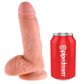 King Cock Realistischer Dildo mit Eiern 18 cm mit Saugnapf