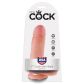 King Cock Realistischer Dildo mit Eiern 18 cm mit Saugnapf