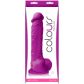 Colours Pleasures Dildo Groß 25 cm mit Saugnapf