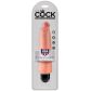 King Cock Stiffy Dildo-Vibrator 23,3 cm