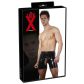 Late X Latex Showmaster Offene Boxershorts Herren