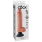 King Cock Realistischer Dildo Vibrator mit Hoden 25 cm