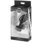 Master Series Spade Petite Analplug aus Aluminium