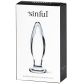 Sinful BumBum Glass Analplug Mittel