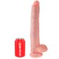 King Cock Realistischer Dildo mit Hoden 35 cm