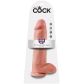 King Cock Realistischer Dildo mit Hoden 30 cm