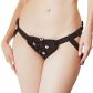 Sportsheets Black Velvet Harnisch mit Vibrator