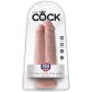 King Cock Two Cocks One Hole Doppeldildo 21 cm