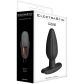 ElectraStim Silicone Noir Rocker Butt Plug - Medium