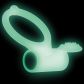 Marc Dorcel Power Clit Glow In The Dark Penisring mit Vibration