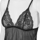 NORTIE Vigdis Babydoll und String-Tanga Set aus Spitze