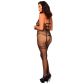 Leg Avenue Netz und Neckholder Catsuit Plus Size