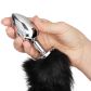 Furry Fantasy Schwarze Panther Analplug mit Schwanz