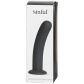 Sinful Slender Black Silikondildo Groß mit Saugnapf