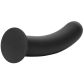 Sinful Slender Black Silikondildo Extra Groß mit Saugnapf 